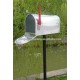 American modern style metal mailbox American mailbox US mailbox